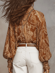 Bohemian Paisley Blouse
