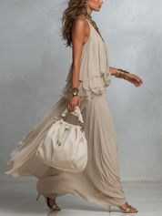 Ethereal Layered Halter Bohemian Set